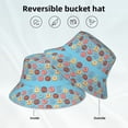 thumbnail image 2 of Balery Cute Donut Sombreros para el sol para hombre y mujer, sombrero de pescador con UPF 50+, 2 of 6
