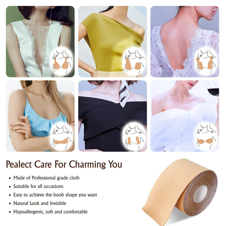 Lift up breast tape with satin nipple covers – Pretty Things™