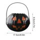 thumbnail image 3 of Fiudx Cubo de Calabaza de Halloween, Material de Pvc, Diseño Práctico de Asa, Decoración Festiva, Accesorio para Fiestas, Espectáculos, Tamaño 20 X 12 X 17,5 Cm, Juego de 1 Pieza, 3 of 6