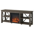 thumbnail image 5 of Henn&Hart 58" Alder Brown/Metal TV Stand, 5 of 9