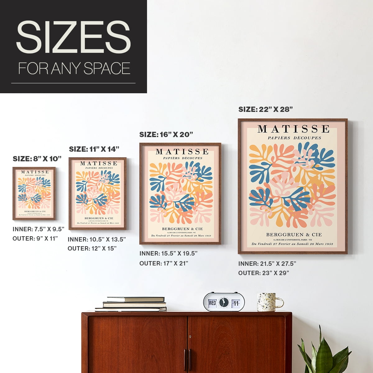 Matisse LXXXV Framed Print - Solid Wood