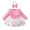 Pink, variant on ZHOGXU Infant Girls Long Sleeve Ruffled Butterfly Mesh Skirt Dress   Hairband Set Summer Casual Fashion Wear，Pink，9-12 Months