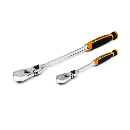 

GearWrench 81275T 2-Piece 90-Tooth Cushion Grip Locking Flex Head Ratchet Set