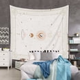 thumbnail image 5 of Tapiz de pared TUNC Luna Tela de pared natural decoración dormitorio bohemio 100 x 1, 5 of 5