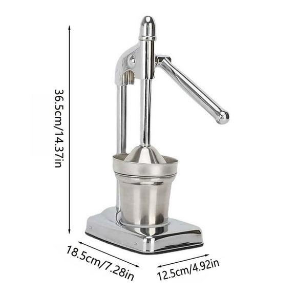 Leodye 1PCS Manual Presser Fruit Presser Presser, fruit crusher lime extractor nut grinder for fruit and nuts-4.92*7.28*14.37in