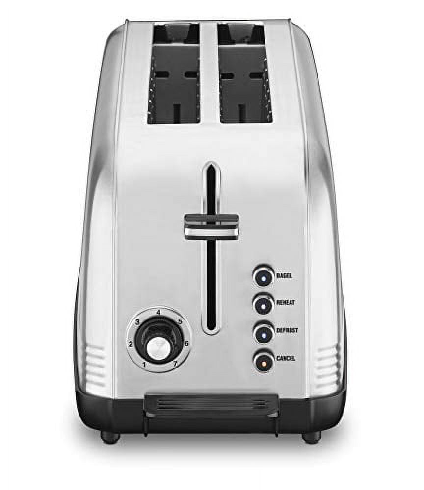 Toaster 4 Slice, 10'â€?Long Slot Toaster 2 Slice, Extra-Wide Stainless –  MPOW