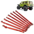 thumbnail image 3 of Octpeak RC Rod Link Linkage Set Pull Rod with Sway Bar Aluminum for Axial SCX6 JLU 1/6 RC Car Vehicle,RC Link Set,RC Pull Rod, 3 of 8