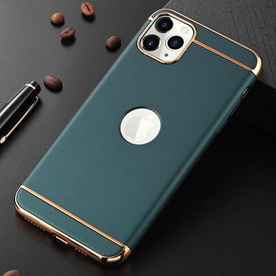 Funda de teléfono de lujo 360 con revestimiento completo para iphone 12 13 14 11 Pro 6 6s 7 8 Plus 5 5s X XS Max XR PC funda dura mate Capa Tan Jianjun unisex