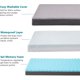 thumbnail image 2 of Orthopedic Memory Foam Dog Bed for Large Dogs, Cooling Dog Beds -Waterproof Pet Bed Mats for Crate with Removable Washable Cover,Ideal for Arthritic Dogs (47inch,110Lbs), 2 of 5