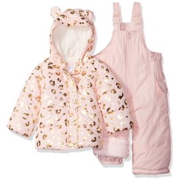 Carter s Child of Mine l habit de neige 2 pieces comprend un manteau matelasse et une bavette pare neige. Walmart