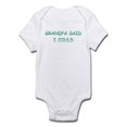 thumbnail image 1 of CafePress - Grandpa Said I Could Infant Bodysuit - Baby Light Bodysuit, 1 of 1
