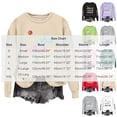 thumbnail image 5 of Trikvn Volleyball Graphic Sweatshirts for Women Casual Crewneck Long Sleeve Pullovers Fall Sports Fan Tops Letter Print Comfortable Activewear, 5 of 8