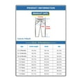 thumbnail image 4 of KIDSCOOL SPACE Baby Boys Little Kid Elastic Ripped Jeans StoneWashed Pants,5-6 Years, 4 of 7