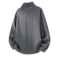 thumbnail image 3 of Eiyaclvo Mens Casual Button Down Shirts Long Sleeve Fall Shirt Business Work Shirts, 3 of 4