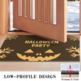 thumbnail image 3 of Happy Halloween Front Door Mat Anti Slip Pumpkin Skull Bat Spider Doormat Funny Outdoor Inside Floor Rugs Crystal Velvet 30x17 Inches, 3 of 7