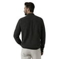 thumbnail image 2 of Chaps Men's & Big Men's Twist Honeycomb Solid Quarter Zip Sweater, 2 of 3
