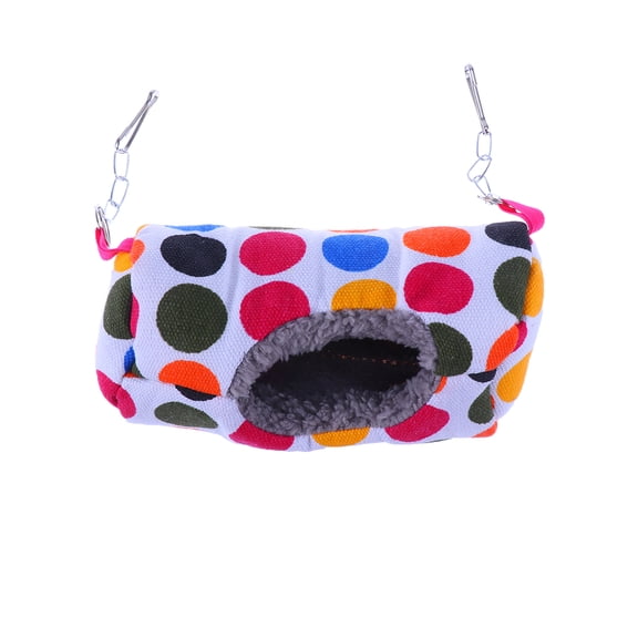HOOWIFFY Cotton Hanging Nest Warm Winter Bed Hammock for Small Pets Parrots Hamsters and Other Small Animals
