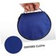 thumbnail image 3 of CD case with 20capacity CD sleeve holder for car, CD storage sleeves, CD case with soft sides and zipper, blue, 3 of 5