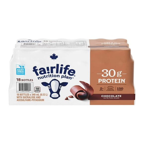 Fairlife Shake Protéiné au Chocolat 18 x 340 mL