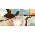 thumbnail image 2 of Olin, Chaz 24x14 White Modern Wood Framed Museum Art Print Titled - Aqua and Greige, 2 of 4