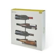 thumbnail image 5 of True Align Wall-Mounted Wine Rack - Black Wrought Iron, Minimalist Display, 5 of 5