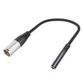 thumbnail image 1 of Cable adaptador de audio estéreo WDOplteas 3,5 mm a XLR, 1 of 9