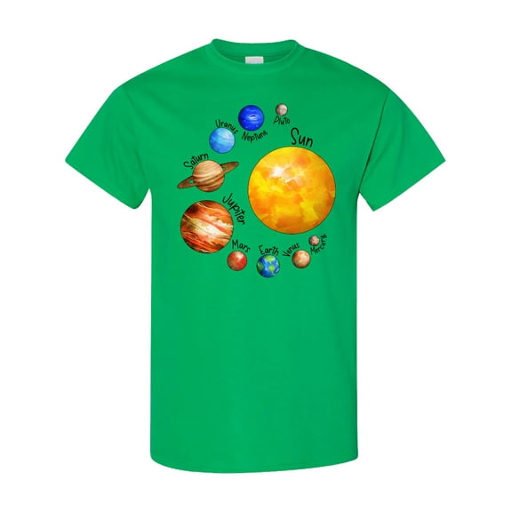 Inktastic Sun and Planets Yes, and Pluto T-Shirt