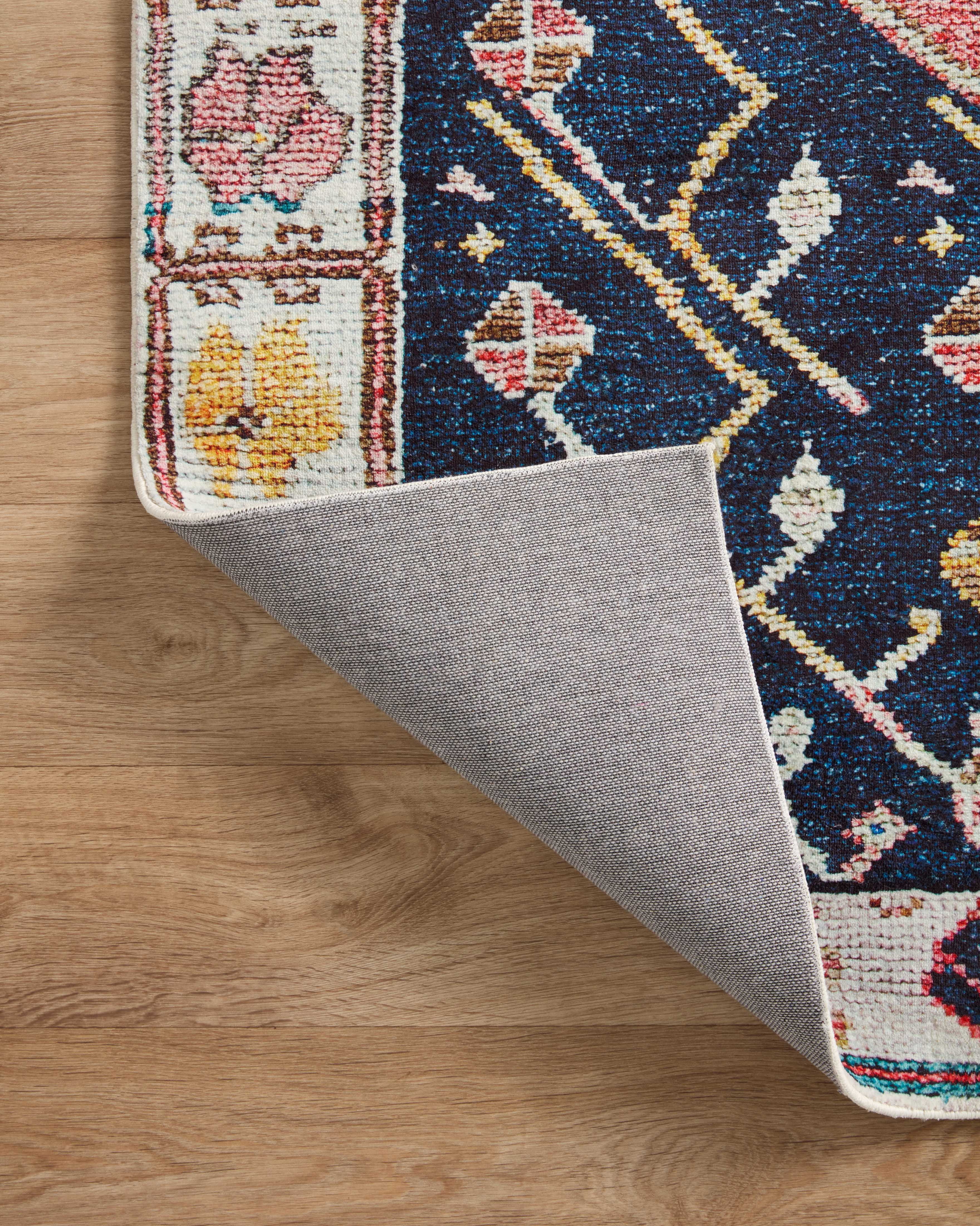 Loloi Fiona Rust / Navy 7'-6" x 9'-6" Area Rug