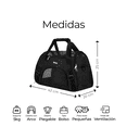 thumbnail image 2 of Transportadora Maleta Mascota Belug, Negro, 2 of 5