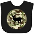 thumbnail image 3 of Inktastic Hunting Camouflage Deer Boys Baby Bib, 3 of 4