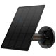 thumbnail image 1 of Panel solar para cámara exterior con batería recargable, con micrófono USB+tipo C, cable de carga de 3 m, 5 v 4 w, 1 of 5