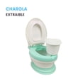 thumbnail image 4 of Baño Entrenador Bacinica The Baby Shop  FG-342 con tapa y asiento acojinado Verde, 4 of 8