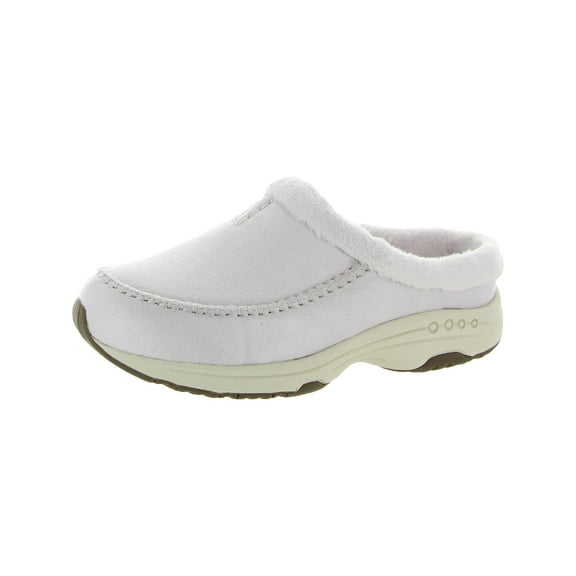 Easy Spirit Womens Travel Furr 2 Faux Fur Cozy Loafer Slippers