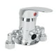 thumbnail image 4 of Válvula de Batidora de Ducha, Válvula de Mezcla de Agua de Ducha Solar Aleació de Zinc, Para Rociador de Bidet de Inodoro, Apariencia Suave, Hilo apretado para la prevención, 4 of 7