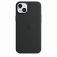 thumbnail image 1 of Apple iPhone 15 Plus Silicone Case with MagSafe - Black, 1 of 3