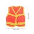 thumbnail image 2 of Reflective Vest For Doll Enthusiasts 1/6 Scale Clothing Toy Dolls Realistic Vest Shape 1Pcs, 2 of 5
