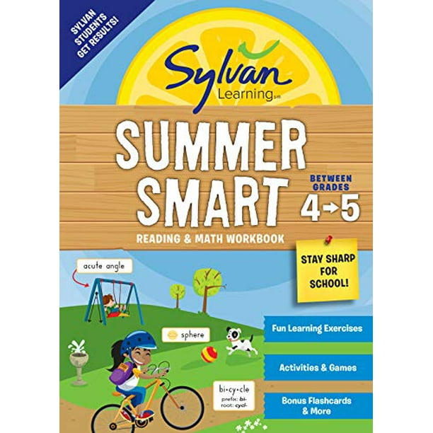 Summer Smart Reading & Math Workbook (Sylvan Learning, Between Grades 4 ...
