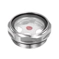 thumbnail image 1 of Vidrio de nivel de aceite para compresores de aire Uxcell, M42 x 2mm, vidrio templado, sin fugas, medidor de nivel de líquido de aceite, accesorios para compresores de aire, 1 of 1