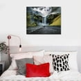 thumbnail image 4 of Nawypu Wall Art Norway Iceland Poster Canvas Pictures Decor Prints Printing For Living room/Home/Office With Framed 20x16 inch, 4 of 4