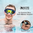 thumbnail image 2 of Pack de 2 gafas de natación Water Space para adultos, hombres, mujeres y jóvenes, 2 of 3