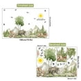 thumbnail image 6 of Watercolor Pine Tree Wall Stickers,Bear wall decals deer Wall Stickers Forest Animals Woodland Wall Decals for Kids Nursery Bedroom Living Room Decor (Animals Forest Sun), 6 of 9