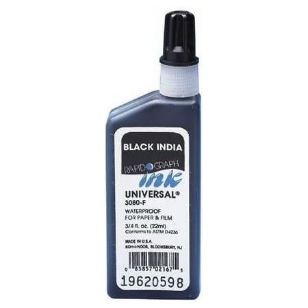 Koh-I-Noor 8oz Drawing Ink Black