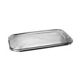 thumbnail image 4 of Pactiv Evergreen Aluminum Steam Table Pan Lid, Fits One-Third Size Pan, 0.5" Deep, 6.19 x 12.31, 200/Carton, 4 of 6