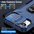 thumbnail image 6 of TYJKeJi Case with Holder Stander Kickstand Drop Resistant Shockproof Case For iPhone 15 (6.1inch), 6 of 8