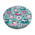 thumbnail image 1 of Kdxio Dogs With Swimming Print Elastic Bar Stool Cover Personalized Washable Stool Cover for Barbershop Home Bar Kitchen-13 inch, 1 of 7