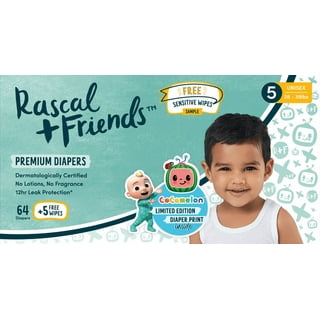 Rascal + friends rascal + friends les couches premium - pack super  Žconomique - premium diapers pack (160 units), Delivery Near You