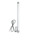 thumbnail image 2 of Mini Linear Electric Actuator 12V 750N 450mm White For Motor Motion Outdoor Agriculture Track Robotics Home Automation, 2 of 8