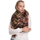 thumbnail image 2 of Bufanda de cuadros escoceses para mujer, bufandas de invierno y otoño, chales gruesos y suaves de gran tamaño, bufandas envolventes, 2 of 7