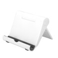thumbnail image 1 of (Blanc) Support de Téléphone de Bureau Mobile Support de Téléphone Pliable Noir Support de Téléphone Intelligent Réglable à 360 ° pour Téléphone iPhone et Android, 1 of 5