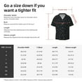 thumbnail image 5 of Pofeuu Constellation Print Mens Casual Short Sleeve Shirts Beach Summer Spread Collar Pocket Tops Men's Casual Short-sleeved Shirt-Small, 5 of 5